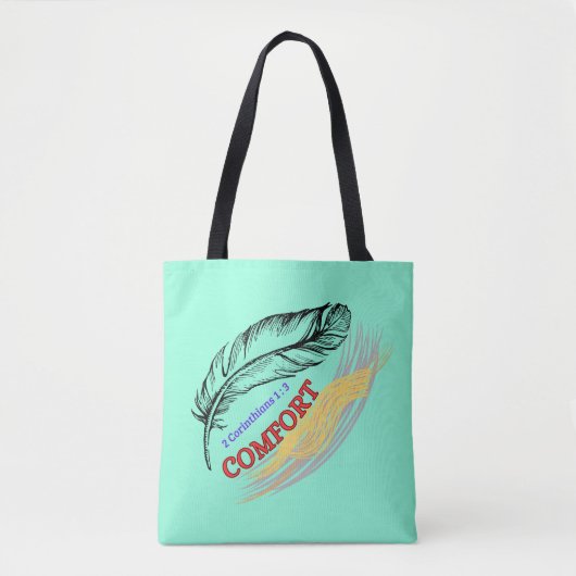 心地よい( 2コリント1 : 3 ) ToteBag トートバッグ (正面)