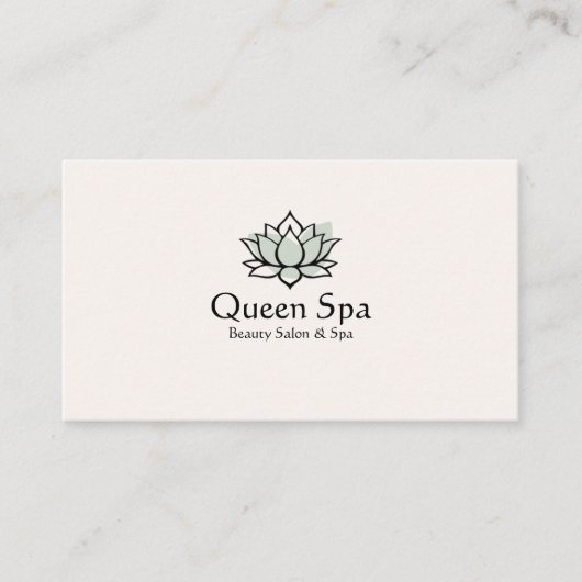 心地良いセージの名刺 名刺 (正面)