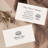 心地良いセージの名刺 名刺