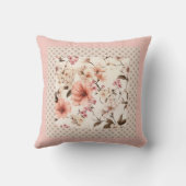 心地良いソフトアプリコット クッション (裏面)