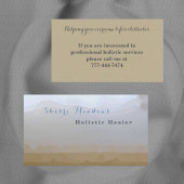 心地良い水彩名刺 名刺