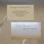 心地良い水彩名刺 名刺