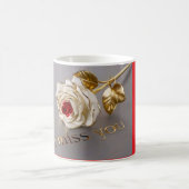 「心底恋しく思マグ!ラブバードに最適 コーヒーマグカップ (中央)