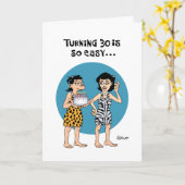 心強い30歳の誕生日 カード (黄色い花)