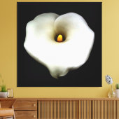 心形芸術的のカ独身のラリリーが孤立した キャンバスプリント (インサイチュ (リビング))