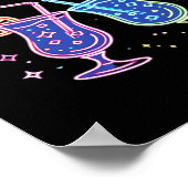 心情救済的な同僚の評価クラシック ポスター (角)