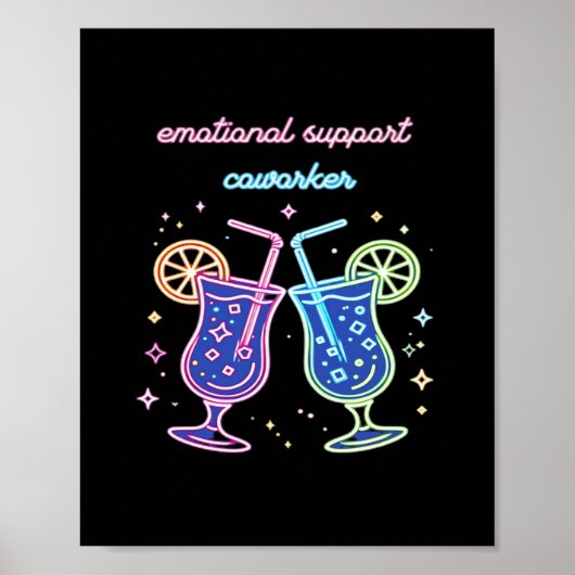 心情救済的な同僚の評価クラシック ポスター (正面)