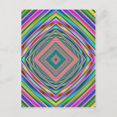 心情的な虹 ポストカード (正面)