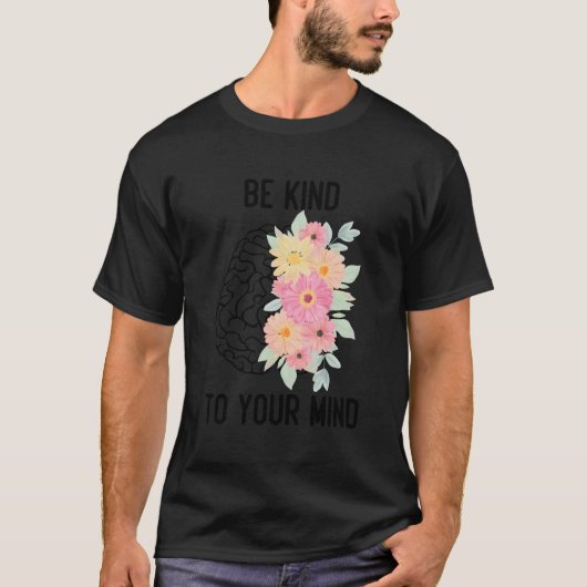 心感動的の健康は心に優しい Tシャツ (正面)