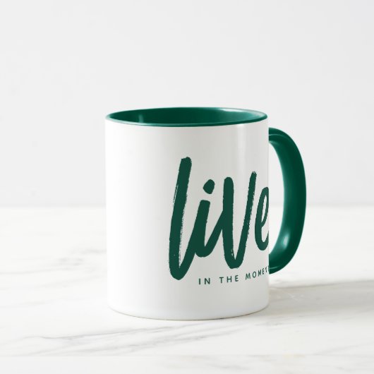 心感動的配の引用文が今に生きる マグカップ (正面右)