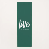 心感動的配の引用文が今に生きる ヨガマット (正面)