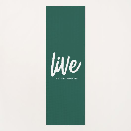 心感動的配の引用文が今に生きる ヨガマット (正面)