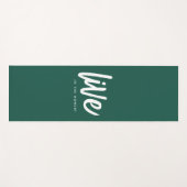 心感動的配の引用文が今に生きる ヨガマット (正面(横))