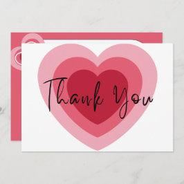 心感謝してい底的な愛 サンキューカード