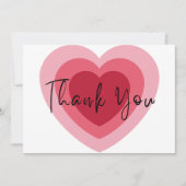 心感謝してい底的な愛 サンキューカード (正面)