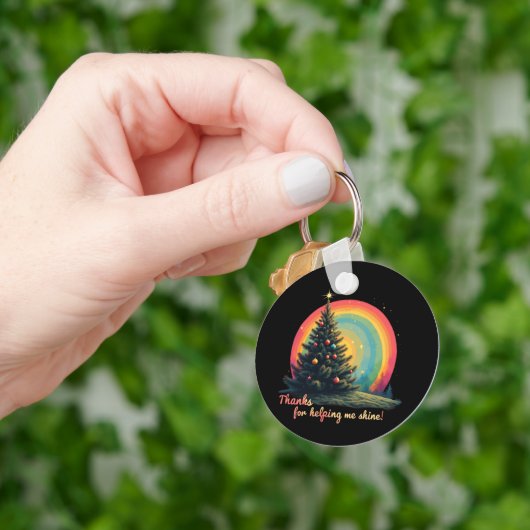 心感謝してい救済から感謝する キーホルダー (手)