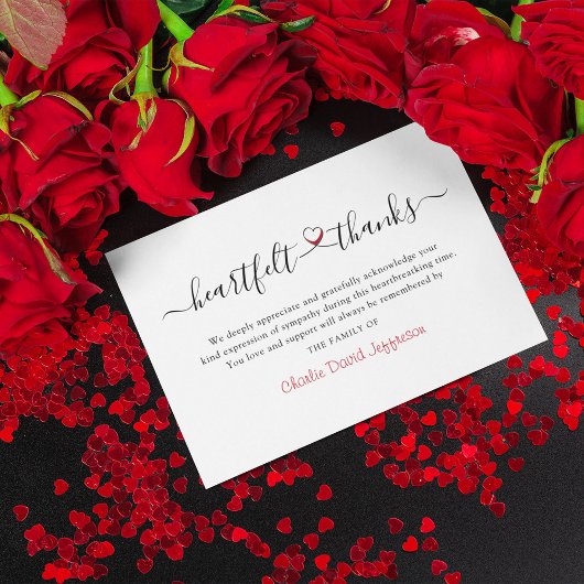 心感謝してい葬悔やみや弔慰 サンキューカード