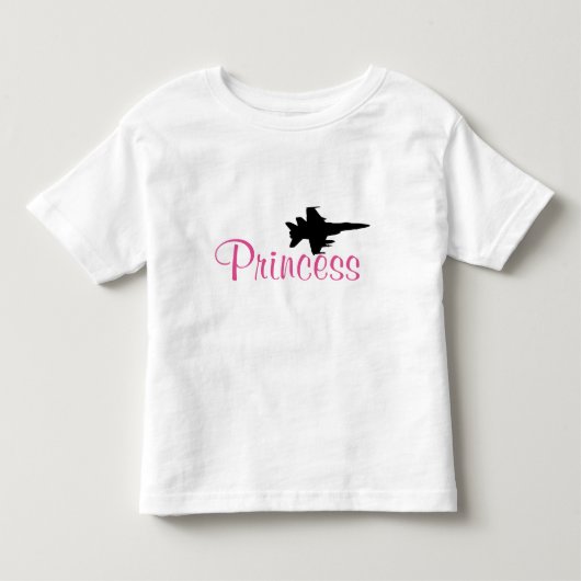 心房細動プリンセス トドラーTシャツ (正面)