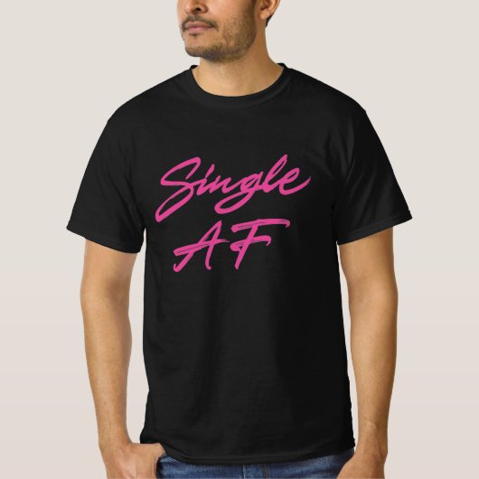 心房細動独身の量 Tシャツ (正面)