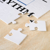 心拍の生命のリズム(ECG/EKG) ジグソーパズル (側面)