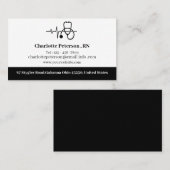心拍ナース医 名刺 (正面/裏面)