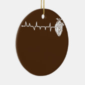 心拍動心臓ナース セラミックオーナメント (右)