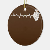 心拍動心臓ナース セラミックオーナメント (左)