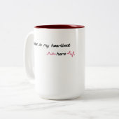 心拍聞に届いた。 ツートーンマグカップ (正面左)