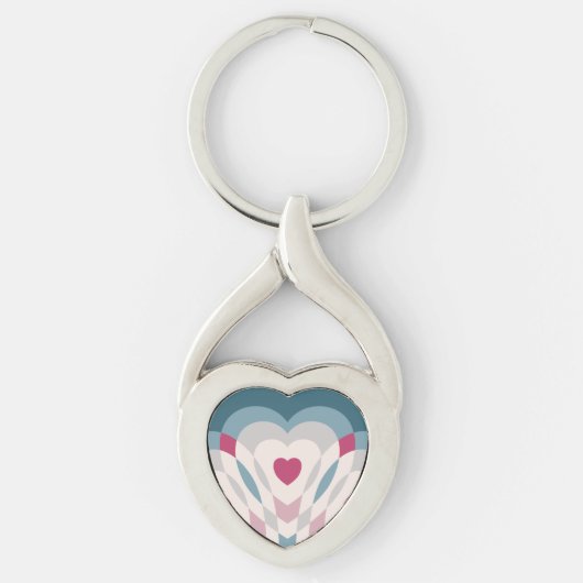 心拍 キーホルダー (正面)