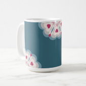 心拍 コーヒーマグカップ (正面左)