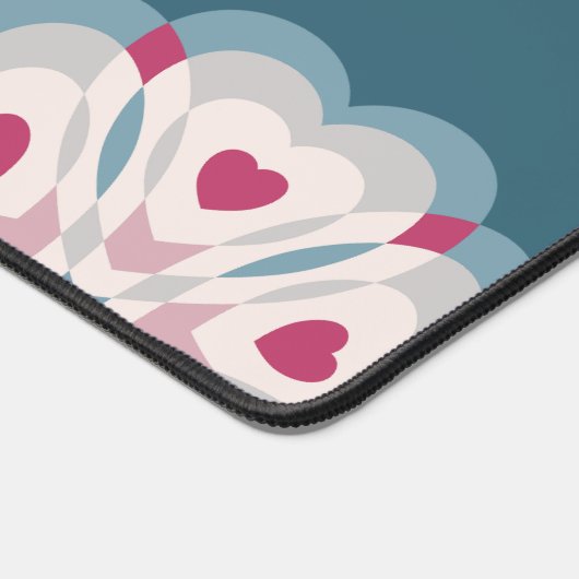 心拍 デスクマット (コーナー)