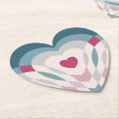 心拍 ペーパーコースター (アングル)