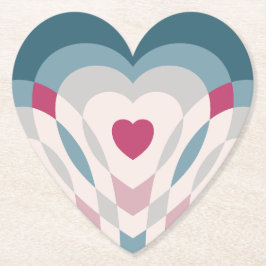 心拍 ペーパーコースター