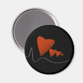 心拍 マグネット (正面/裏面)