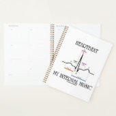 心拍My Internal Music Electrocardiogram EKG プランナー手帳 (ディスプレー)