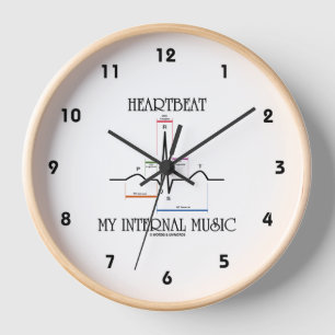 心拍My Internal Music Electrocardiogram EKG 壁時計