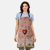 心材 エプロン (着用した状態)