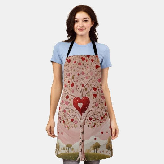 心材 エプロン (着用した状態)