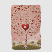 心材 ゴルフタオル (正面)