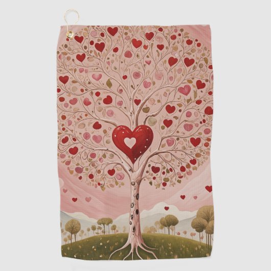 心材 ゴルフタオル (正面)