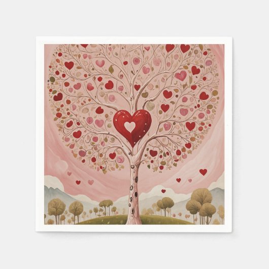 心材 スタンダードカクテルナプキン (正面)