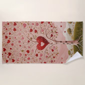 心材 ビーチタオル (正面)