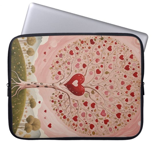 心材 ラップトップスリーブ (正面)