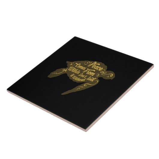 心来の安らぎ タイル (側面)