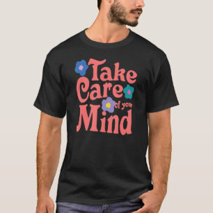 心気に引用文の健康前向き状態 Tシャツ