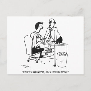 心気性漫画3104 ポストカード