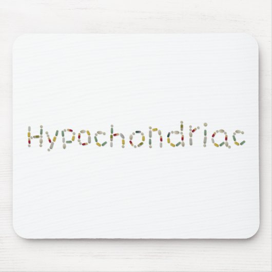 心気症 マウスパッド (正面)