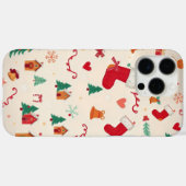 心温まるクリスマスパターン Case-Mate iPhoneケース (裏面 (横))