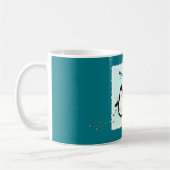 心温まるクリスマスホリデーギフト – おもしろいペンギン コーヒーマグカップ (左)