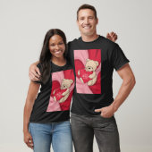 心温まるテディ Tシャツ (ユニセックス)